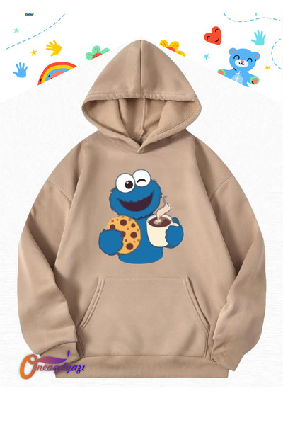 oneagılyazı سويت شيرت بغطاء للرأس للأطفال من كورابيلي مونافاري