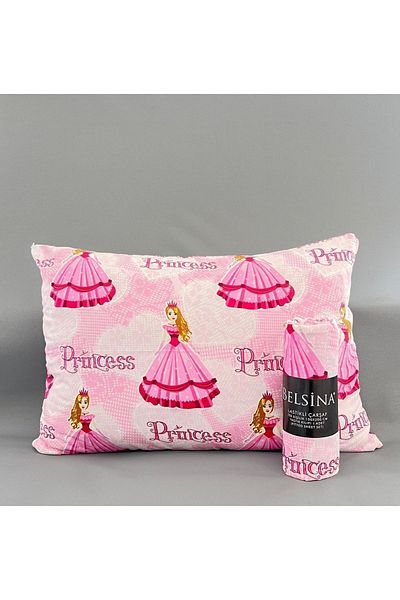 Belsina Home 100X200 cm Single Elastic Sheet and 1 Piece 50X70 cm Pillowcase with Cover