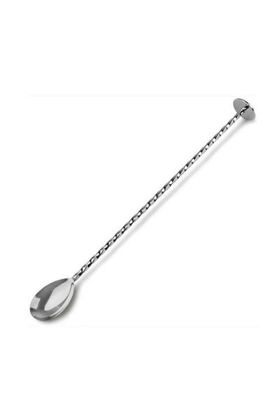 adin tasarım Bar Spoon with Mallet Latte Spoon 20 Cm Latte Art Spoon Cocktail Stirrer Bar Spoon
