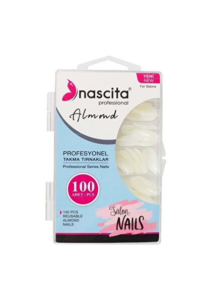 100'lü Kutulu Almond Takma Tırnak - 166