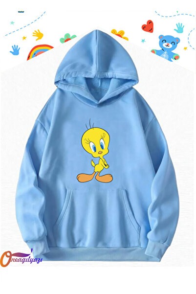 oneagılyazı TWEETY Dječja majica sa kapuljačom