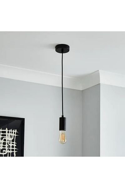 ASR Metal Pendant Lamp Chandelier Hanging E27 Lampholder Installation Wired Tij Lampholder Set Single Chandelier Lamp Electrical Installation