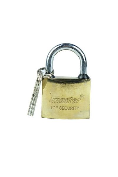 Master Padlock Yellow Coated 63 Mm