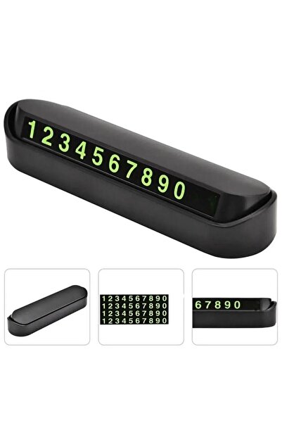 KYLE XM Açılır Kapanabilir Numaratör Ön Torpido Üstü Telefon Numarası Gösterg...