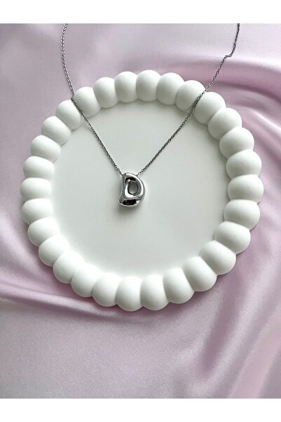 Alexis Carrel Asymmetric Letter Women's Necklace - Letter D Design