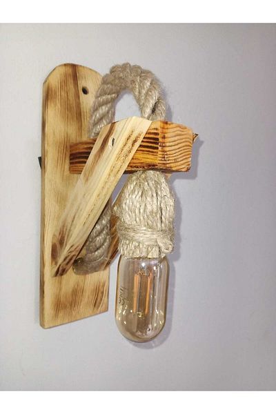 pagus Sconce Wooden Sconce Wall Lamp Wooden Sconce Wall Lamp For Cafe Hotel Restaurant