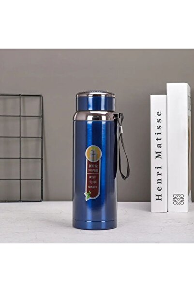 SUS Büyük Boy Termos Paslanmaz Çelik Vakum Şişesi Kamp Spor Seyahat Ev Su Şiş...