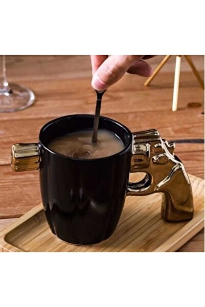 GiralStore Silah Tasarımlı 3d Mug Hediyelik Bardak Kahve Fincanı Tasarım Kupa