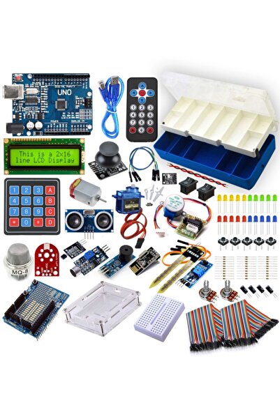 Arduino Başlangıç Kodlama Seti - Uno R3 Online Eğitime Uygun