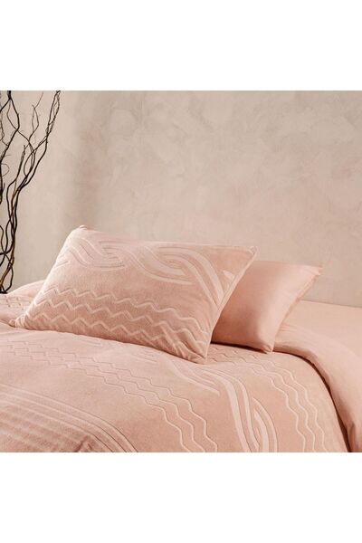 Marie Claire Σετ Παπλωματοθήκη Mariam Powder Color Διπλό