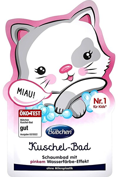 Bübchen Alman Kalitesi-çocuklar Için Parlak Pembe Renkli Banyo Köpüğü 40 Ml