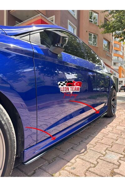 LeonTeamTurkey Seat Leon 2013/2020 Kapı Altı Marşpiyel Boyasız