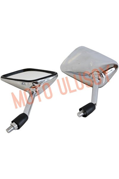 Honda Ayna Takımı Krom Cbf150 Cb125 E Yamaha Ybr125 Tvs Apache Bajaj Pulsar Ns200
