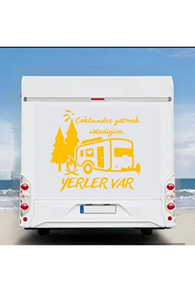 EYBA STİCKER MODEL2 Caravan - There Are Many Places I Want to Go