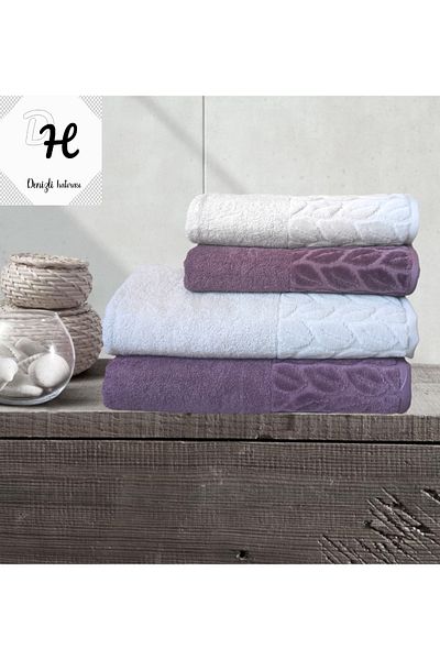Nurpak Set prosoape de baie Hazal - 2 piese prosoape de baie și cap (90x150) (50x90)