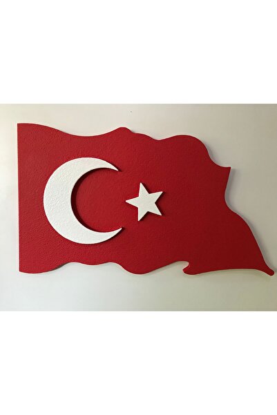 DEKOO Türk Bayrağı Desenli Köpük Dekorasyon