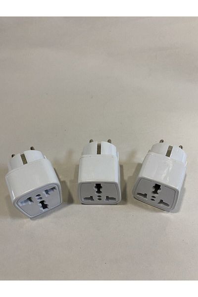 Axe Tools 3 Pieces Square Type British American Type Plug Socket Converter Axe-512T001
