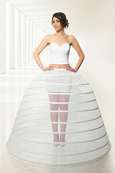 jupon 10 Telli Barbie Etek Tarlatan, Gelinlik Tarlatan