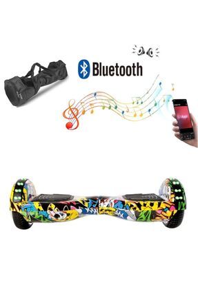 Hoverboard com bluetooth e led 2025