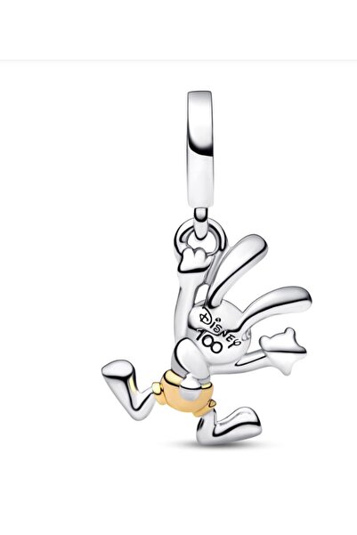 POSEİDONS JEWELLERY Disney 100. Yıl Dönümü Oswald Sallantılı Charm