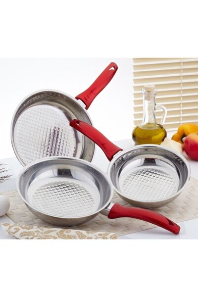 gülsan Jasmin 3 Parça Tava Set