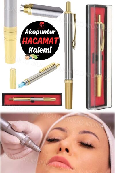 Munico Sporcular İçin Ideal Pistonlu Akupunktur Kalemi Tek Kullanımlık Hacama...