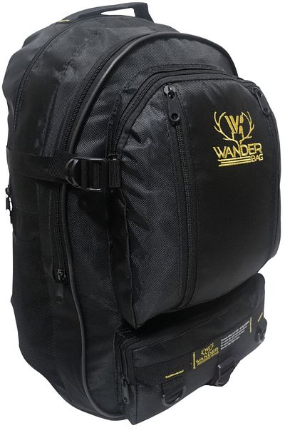 Baggor Σακίδιο πλάτης Wander 50 Liter Black Multi-Eye Πεζοπορία-ταξίδια-σχολείο-ορειβασία-πεζοπορία-κάμπινγκ