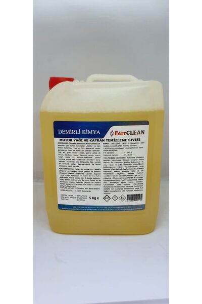 ferrclean MOTOR YAĞI VE KATRAN TEMİZLEME MADDESİ 5 KG