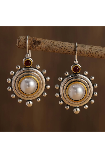 Pinty Design Barok İnci Küpe