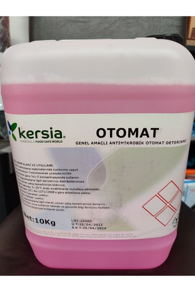 kersia KERSİA OTOMAT GENEL AMAÇLI ANTİMİKROBİK OTOMAT DETERJANI 10KG