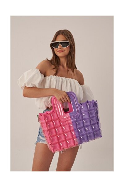 InflatDecor Shoping Bag Kadın El Çantası L Double Chic