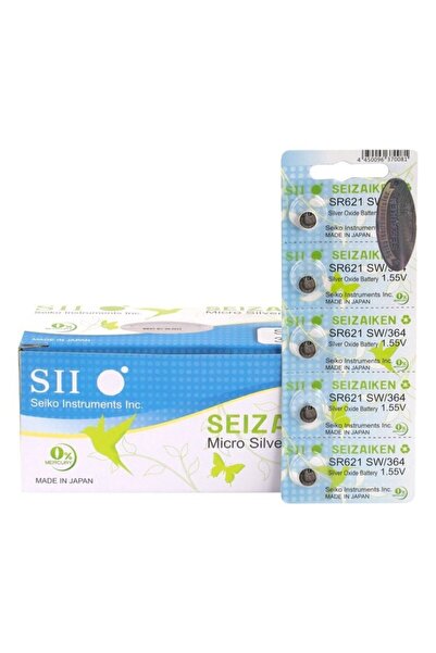 SEİZAİKEN Saat Pili 10 Adet Sr621sw