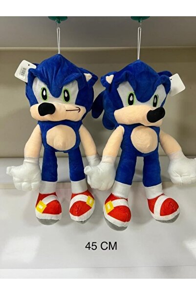 Ailenizin Oyuncakçısı Sonic Boom Büyük Boy Kirpi Sonic Figür Peluş Oyuncak 45 Cm