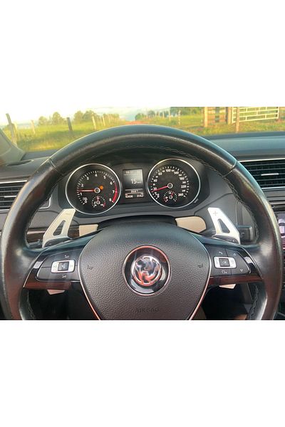vagparts Passat B8 Silver F1 Shift Earbuds - Passat B8 F1 Steering Wheel Earbud Pedal