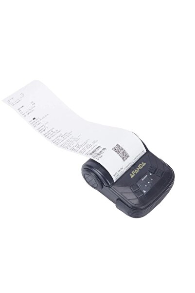 AFANDA Mtp-3 Bluetooth 80mm Mobile Termal Makbuz Ve Fiş Yazıcı