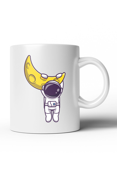 MOD10 كوب بطبعة رائد فضاء وقمر