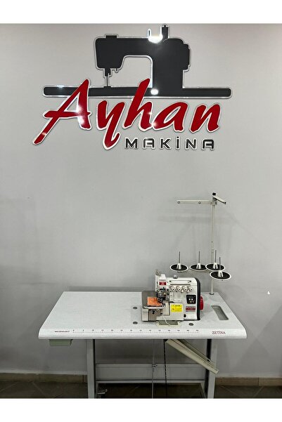 Zetina ZETİNA 4 İPLİK OVERLOK MAKİNESİ KAFADAN MOTORLU