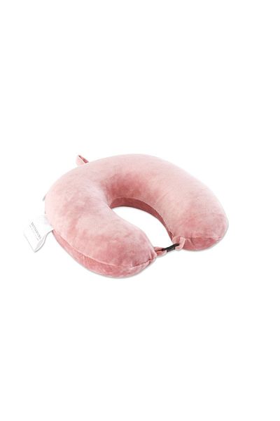 Britishome Bedding Visco Travel Pillow Orthopedic Professional Comfortable Sleeping Pillow Postoperative Pillow Powder Travel