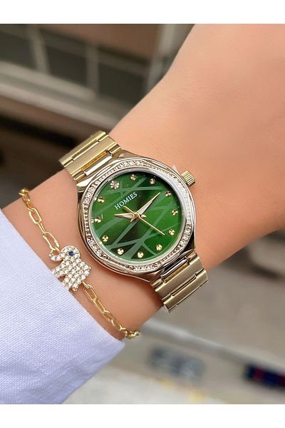 Homies Original Women's Wristwatch - 2 Years Warranty, Bracelet Gift, 3 ATM Waterproof