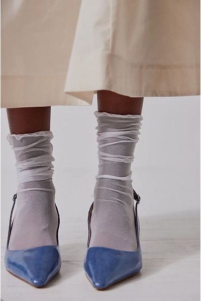 quella atelier Tulle Short Socks Vip Tulle Socks
