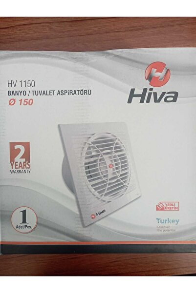 HİVA Banyo ve Tuvalet Aspiratörü, HV 1150, ÇAP 150