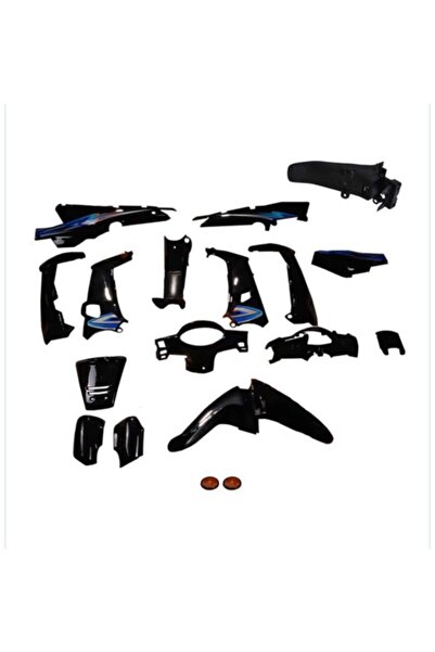 Volta Mondial Cup 100 Mfh Kh Ukh Kaporta Seti Siyah (16 Parça)