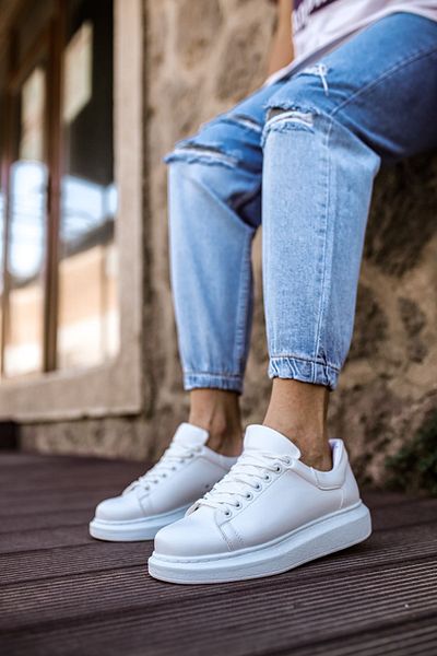 BZ Moda B257 Estrella - Ανδρικά παπούτσια Sneaker με Ορθοπεδική Σόλα CBT Λευκό