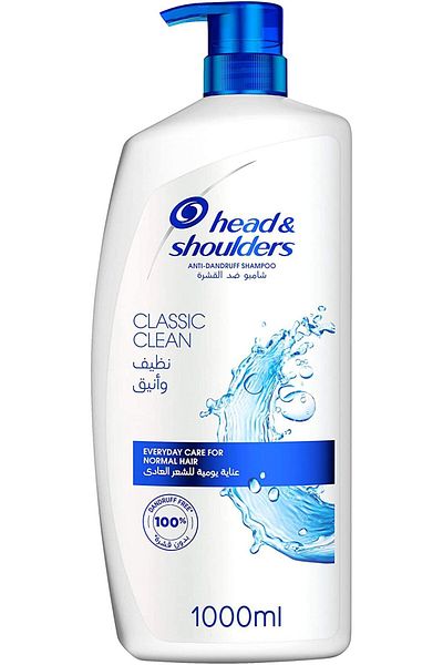 Head&Shoulders شامبو كلاسيك كلين مضاد للقشرة من هيد آند شولدرز، 1000 مل