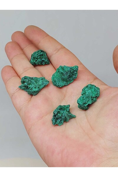 Yasamtohumu Μαλαχίτης Ακατέργαστη Μάζα Πέτρας - 3-5 γραμμάρια (51916)