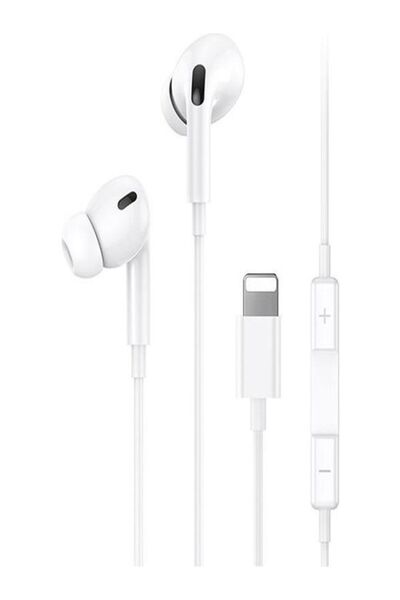 ULTRATEKNO iPhone Lightning Uçlu Silikonlu Mikrofonlu Kulaklık Pop Up Direk B...