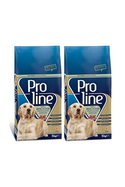 Pro Line Proline Kuzu Etli Ve Pirinçli Yetişkin Köpek Maması 15 Kg 2 Adet