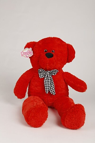 Pufu Toys دب بشريط قطيفة مقاس 75 سم