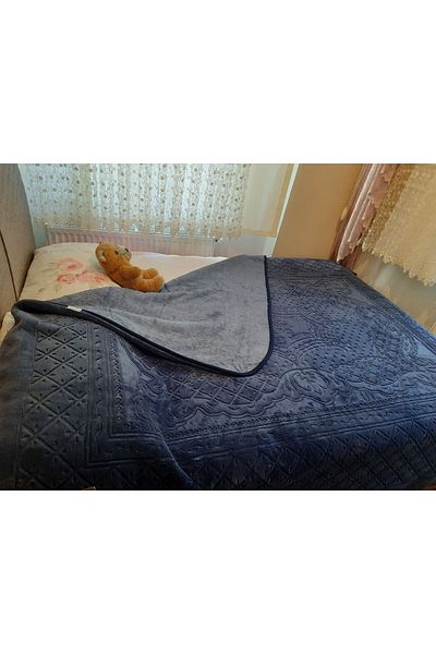 Timeless Double blanket 200×220 size blue