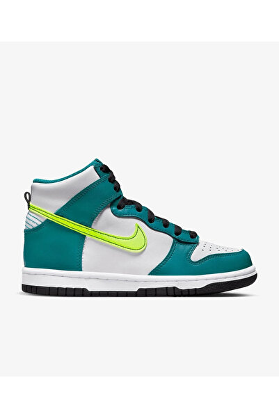 Nike Dunk High White Women's Sneakers - TUBI